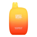 Watermelon Sour Peach  Flum Pebble | 6000 Puffs